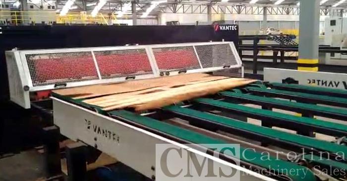 Used Vantec Tension Blade Rotarty Veneer Clipper