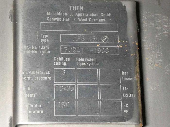 Used 2 x 250kg THEN Two Rope Jet High Temperature Dyeing Machine, Type Airflow 450, 1996