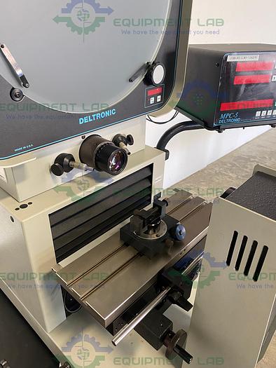 Used Deltronic DH216 16" Horizontal Optical Comparator System w/ MPC-5 Controller