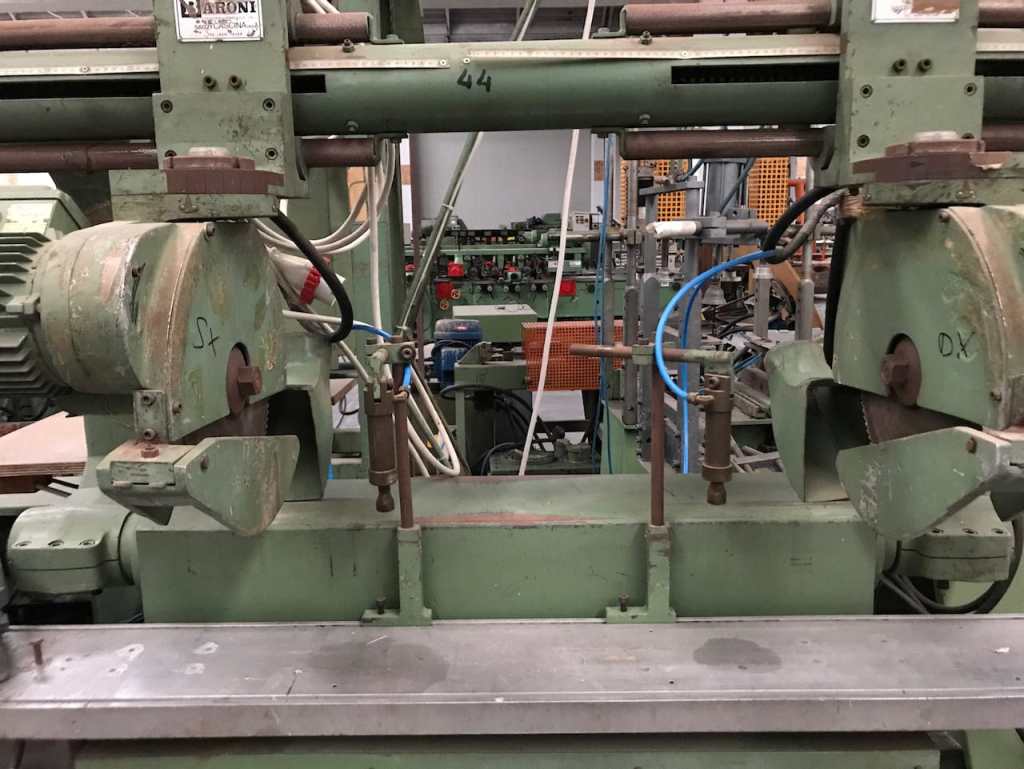 Usato Troncatrice doppia verticale inclinabile