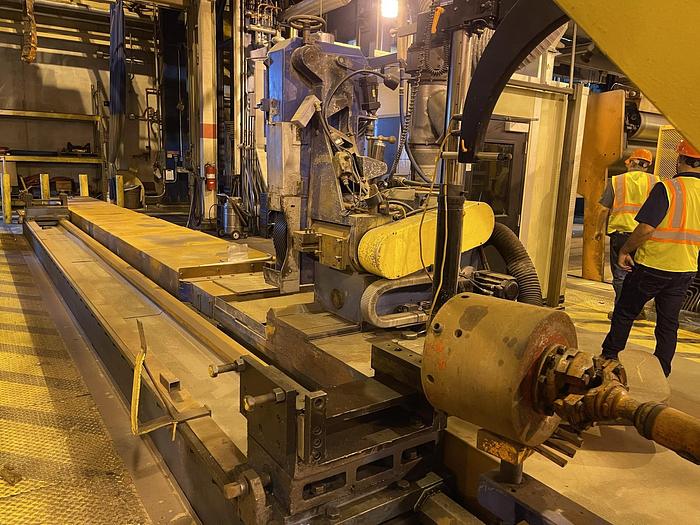 Used SAFOP LEONARD MODEL 10R ROLL LATHE ALLEN BRADLEY ELECTRICAL UPGRADE