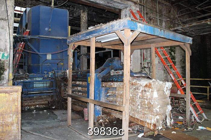 Used American Baler Co. Model 350 NSB Top Fed Horizontal Baler #39836