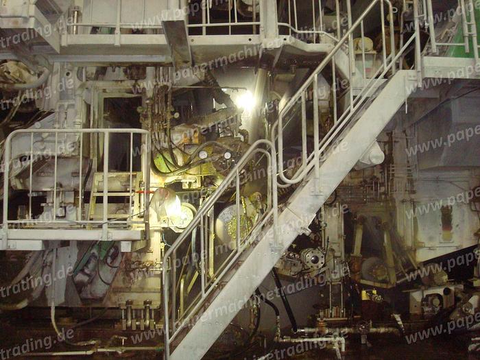 Used (PM2-86) - Paper Machine for Newsprint, Book and Printing Paper, Gapformer - Mitsubishi - 3350mm