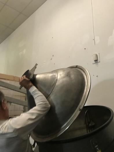 Used GROEN 100 GAL.CUSTOM STAINLESS STEEL ROTATING TILTING MIXING UNIT (#769C)