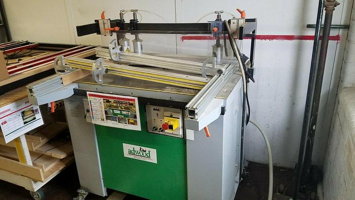 Used Detel Model M-29 Horizontal-vertical Boring Drilling Machine woodworking