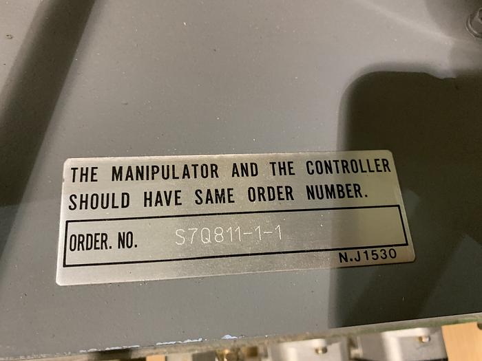 Used MOTOMAN UP50N (HP50) 50KG X 2046MM REACH 6 AXIS CNC ROBOT WITH NX100 CONTROL