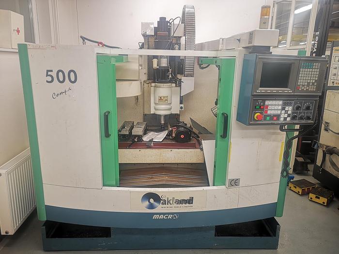2003 Macro Micro Tech Compac 500 Vertical Machining Center