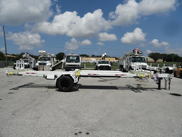 Used Allegheny EXPT-7.5T 15000 LB Extendable Pole Trailer - 60651