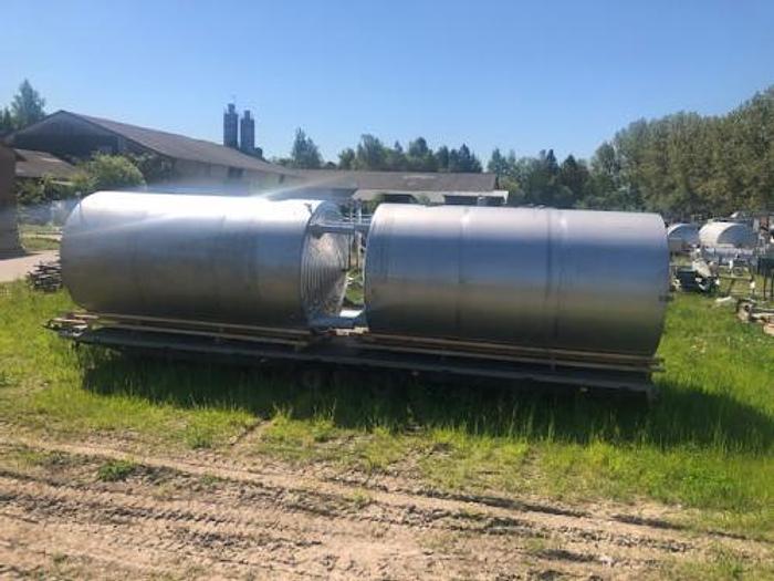 Used 12 m3 stainless steel tanks