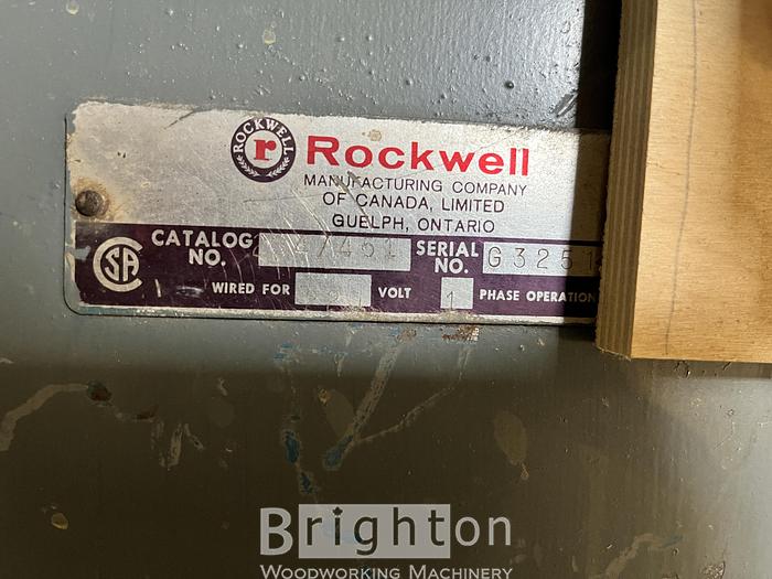 Used Rockwell Used Cabinet saw #CBM2333