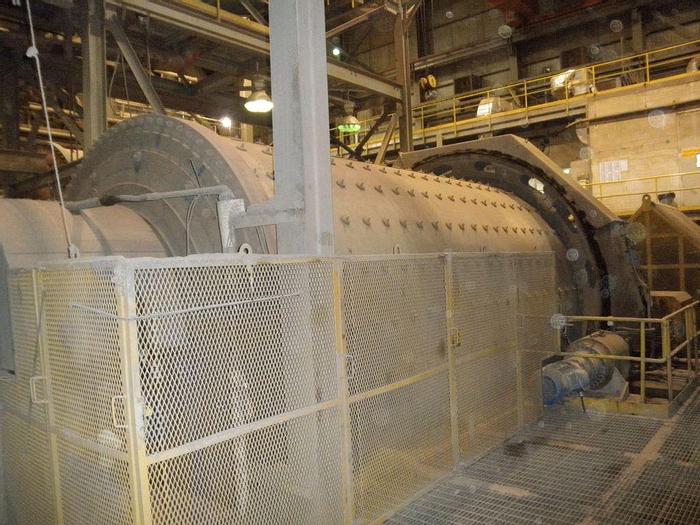 Used Mill, Ball, 13' X 21', Allis Chalmers, 2000 HP, Rubber Lined, #S738509