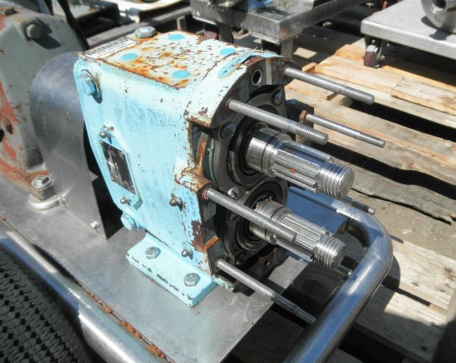 Used Pump, Positive, Waukesha, Mdl 030, S/st, 1 HP #S738290