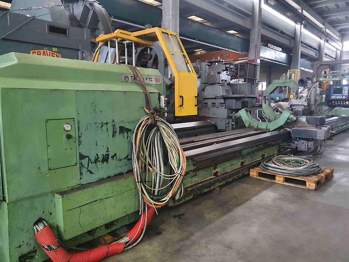 Usato TORNIO PARALLELO A TRE GUIDE TACCHI FTC 100 x 15000 CNC