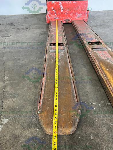 Used Raymond 112AT-FRE60L Rider Pallet Jack 6000 Lbs Capacity w/ Hawken Battery