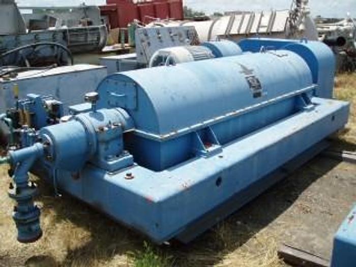 Used Centrifuge, Decanter, Humbolt-Wedag, Mdl B-3, 100 HP, C/st, #S732945