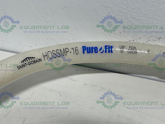 Used Saint Gobain HOSSMP-16 Pure Fit 96" Hose w/ 1 1/2" Sanitary Fitting 125PSI