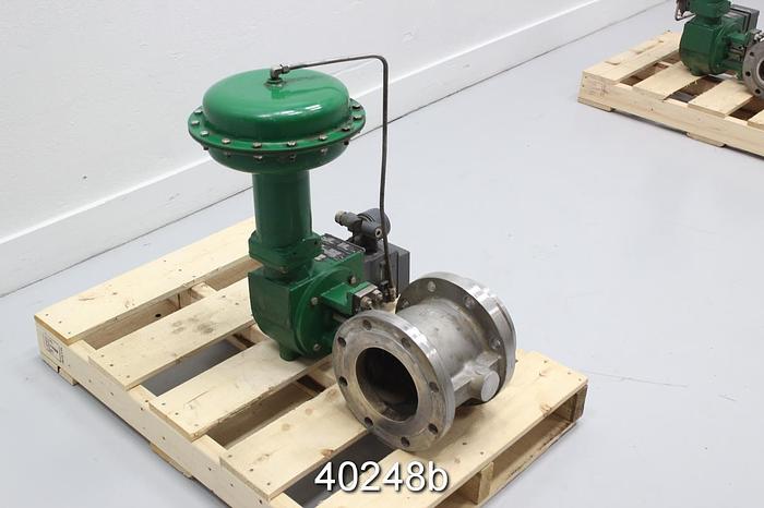 Used Fisher 6" Vee Ball Control Valve, V150 #40248
