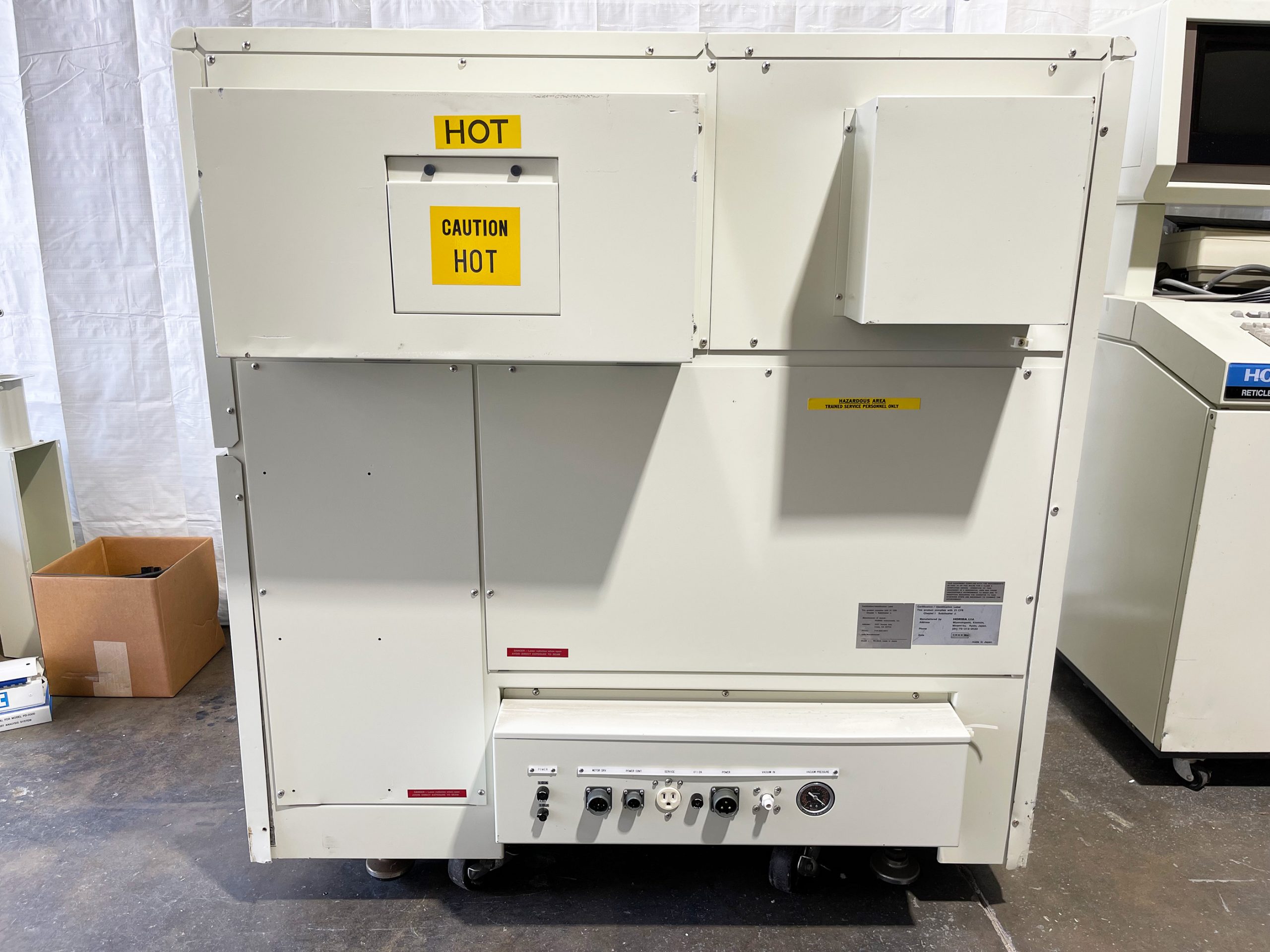 Used Horiba PD 2000 Reticle / Mask Particle Detection System