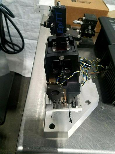 Used Melles Griot Laser Accessories Brackets with Vernier