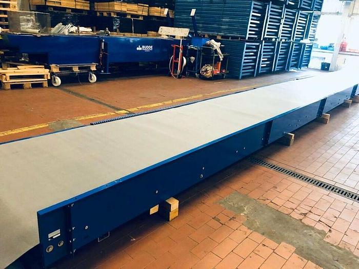 Gebraucht BUDDE Gurtförderer Förderband Gurtband