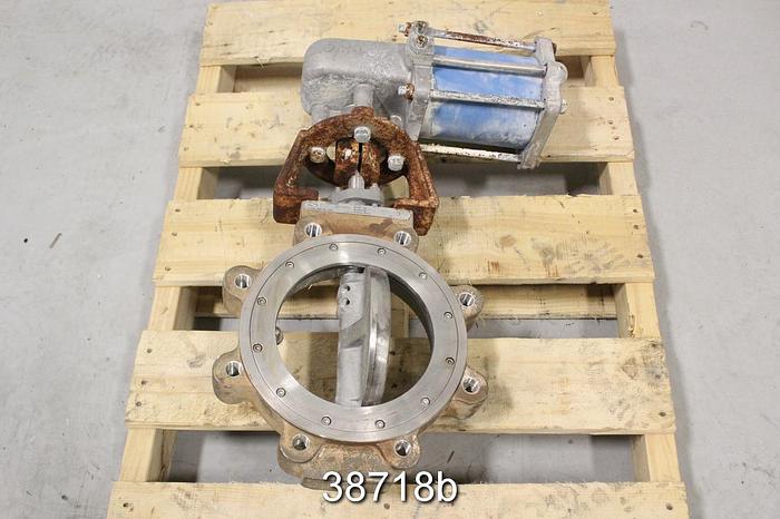 Used Neles Jamesbury C 8" Butterfly Valve #38718
