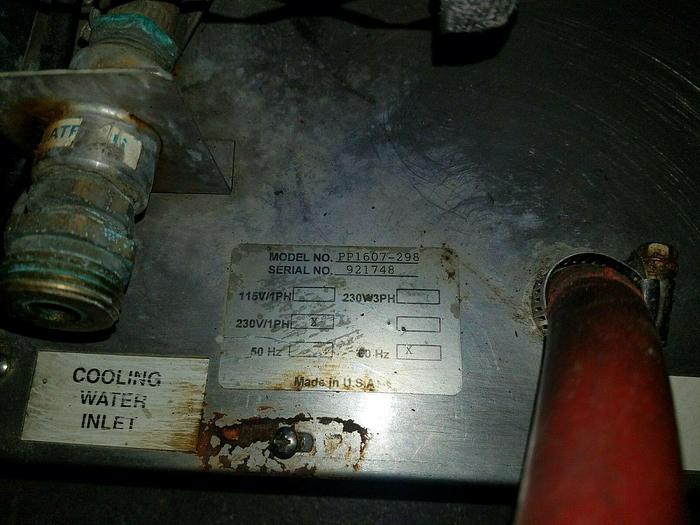 Used Pillar/Cycle-Dyne Industrial Process Water Chiller Model# PP1607-298 NO PUMP