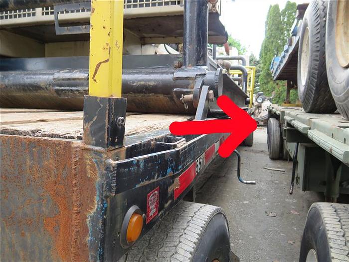 Used 1971 VERI Trailer 40' ft 3 axles