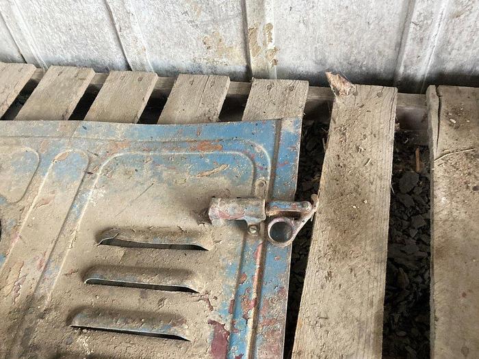 Used Antique Vintage Gas Engine / Motor Cover Shields