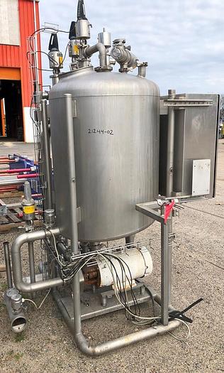 Used CIP, 1-Tank, 125 Gallon, S/st, Stork, Pump, #S742968