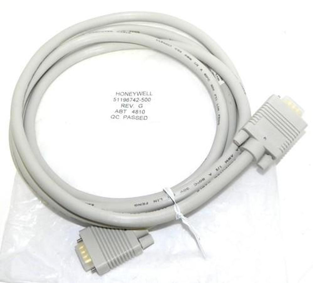 NEW HONEYWELL 51196742-500 CABLE REV. G ABT 4810, 8' LONG