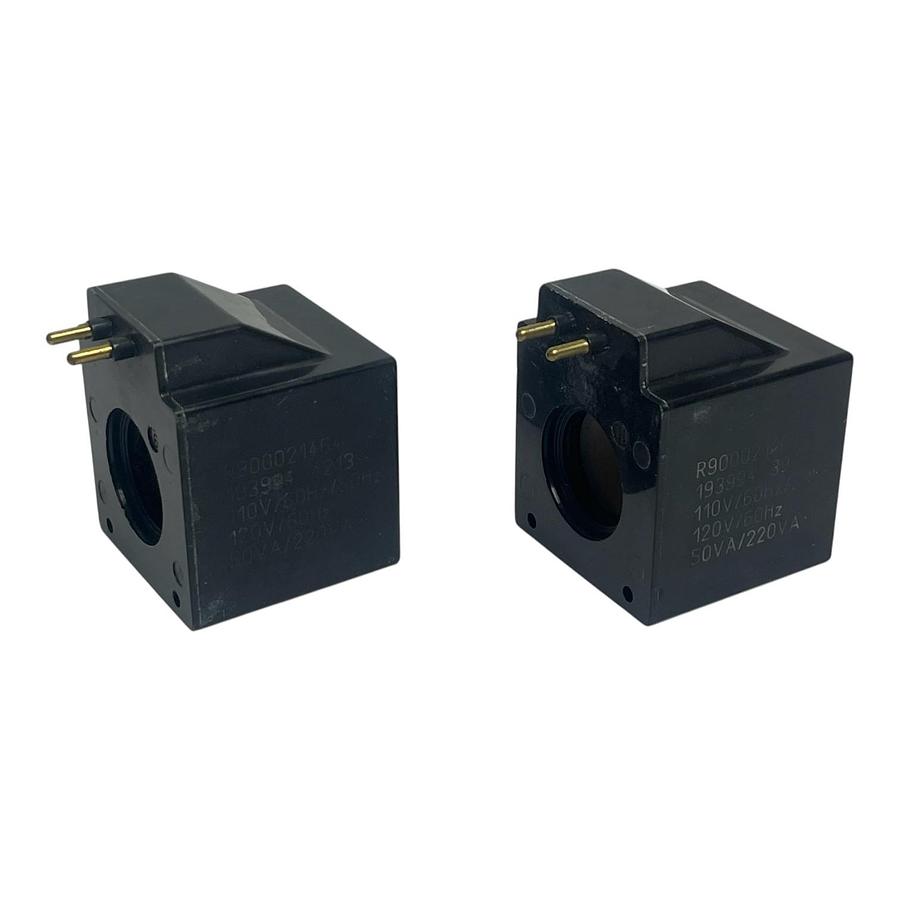 Used Lot of 2 Rexroth R900021464 Solenoid Coil WZ45-3 110V 120V New Surplus