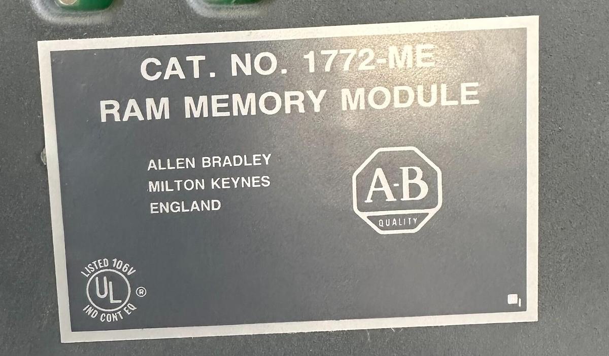 Used NEW ALLEN BRADLEY 1772-ME /4 PLC-2 RAM MEMORY MODULE 1772ME