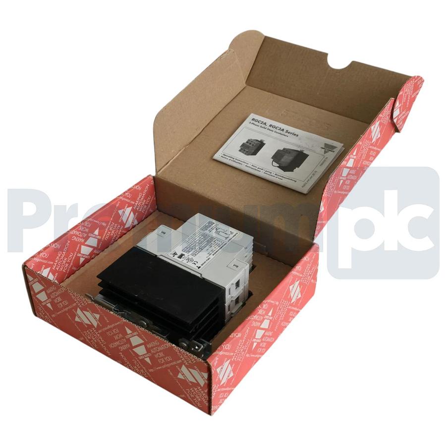 CARLO GAVAZZI RGC3A60D20KKE DIN-RAIL SSR SOLID STATE RELAY 3P 600V 20A NSMP