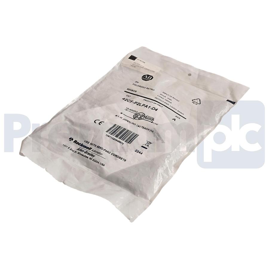 Allen Bradley 42CF-P2LPA1-D4 /A PHOTOSWITCH 12mm Clyindrica Sensor 2m Range NEW