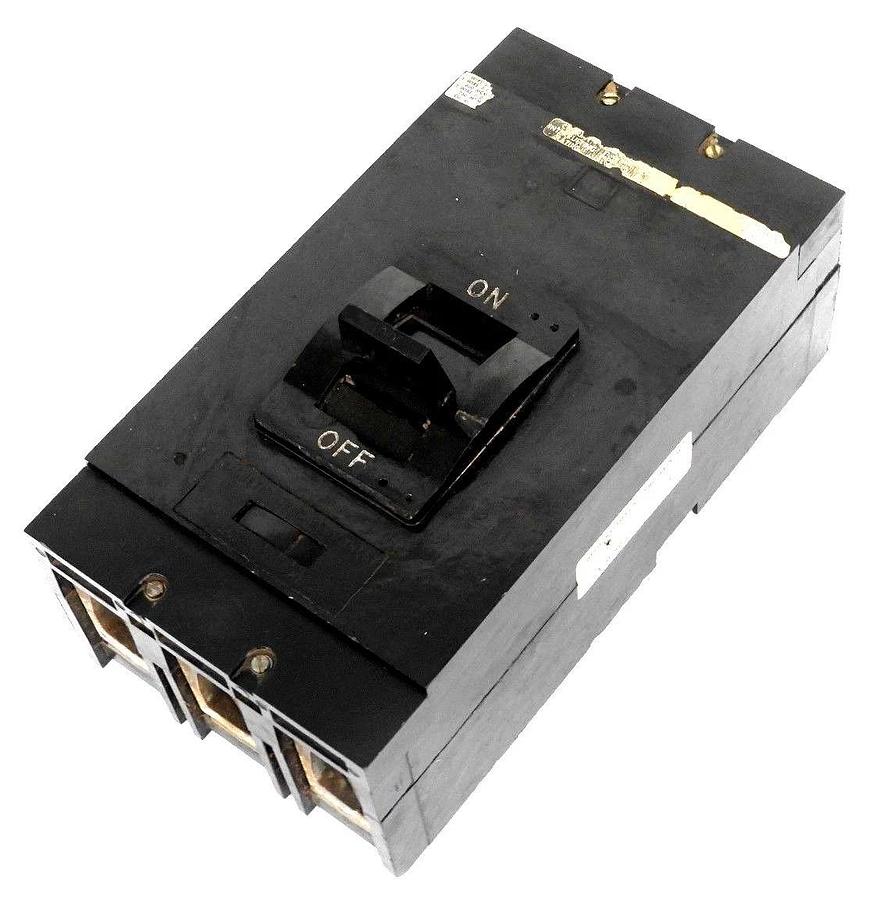Refurbished REPAIRED SQUARE D 400AMP CIRCUIT BREAKER WITH MAGNETIC TRIP MISSING PART NUMBER