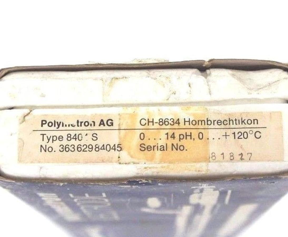 Used NIB ZELLWEGER USTER 8404S POLMETRON ELECTRODE 36362984045