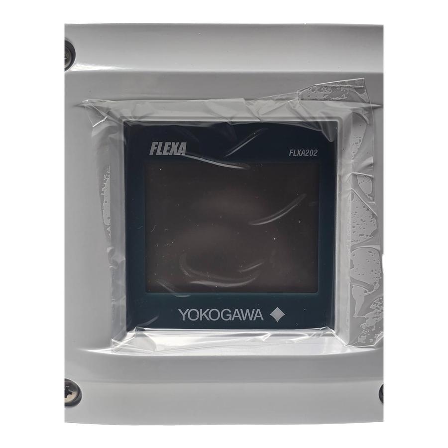 Used YOKOGAWA FLXA202 FLEXA 2-WIRE ANALYZER FLXA202-D-C-D-AD-C1-NN-A-N-LA-N-NN/UM NEW