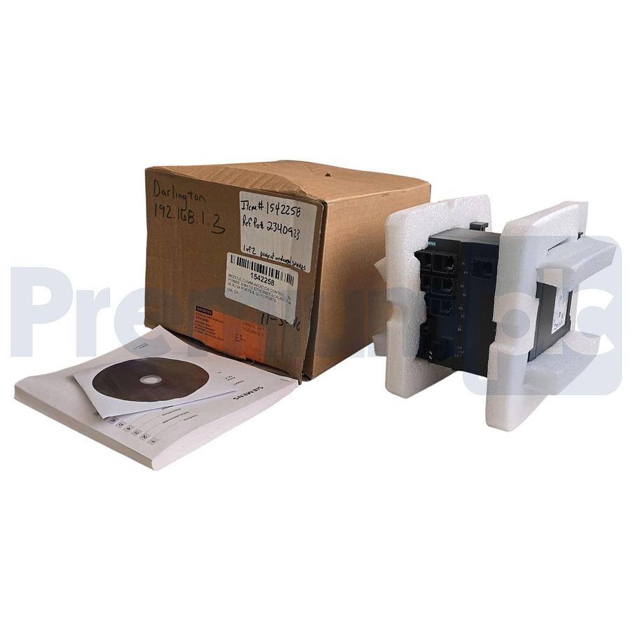 Used Siemens 6GK5308-2FL00-2AA3 SCALANCE X308-2 Managed IE Switch 10-Port 1GB MM NSMP