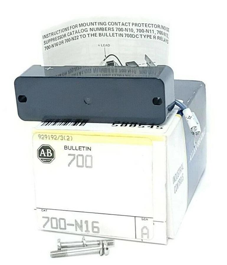 Used NIB ALLEN BRADLEY 700-N16 SURGE SUPPRESSOR 700N16, SER. A