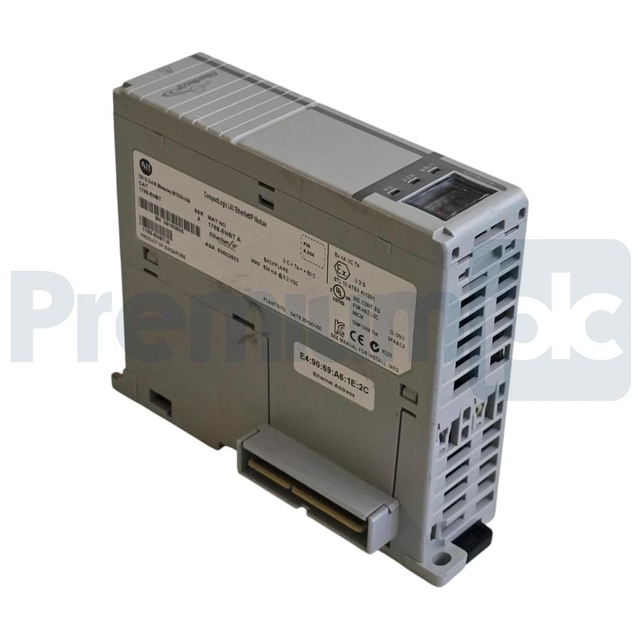 Used Allen Bradley 1768-ENBT /A CompactLogix L4X EtherNet/IP Module FW 4.004 USED 612598307524
