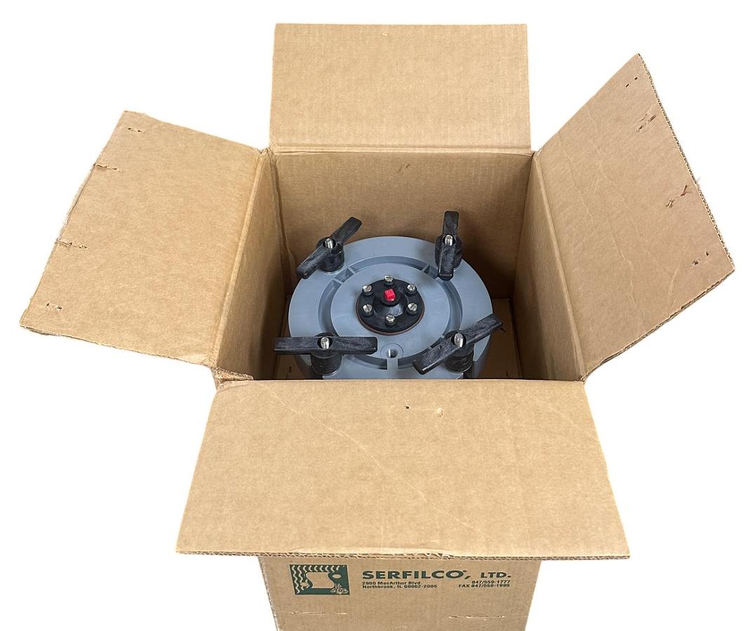 Used SERFILCO P-78-1773-PV / P781773PV SERIES 'S' BAG CHAMBER 30'' CPVC/FKM OEM NSMP