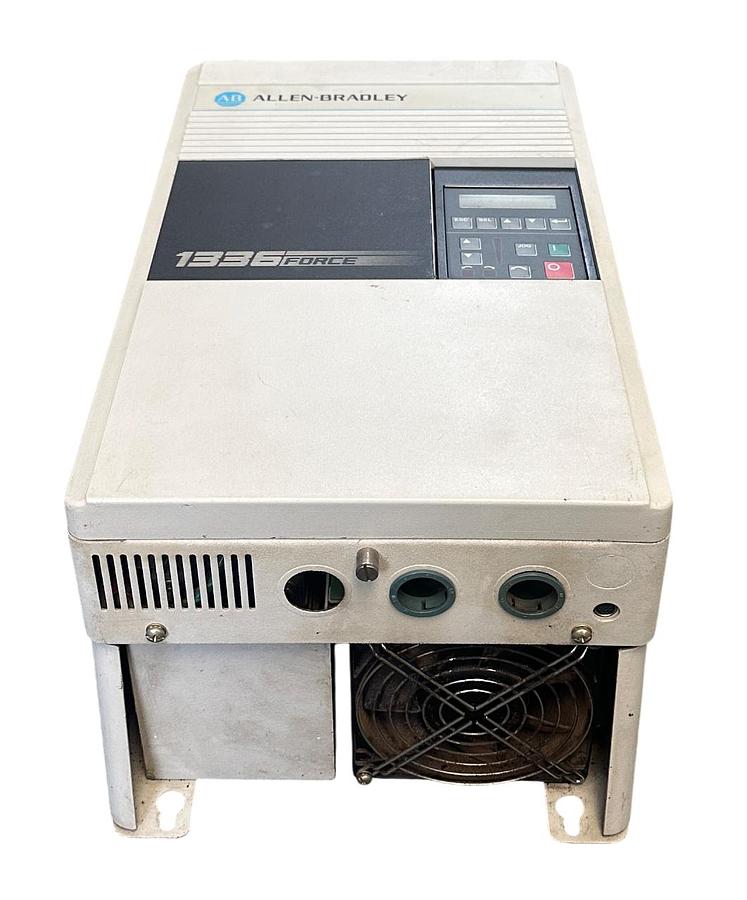 Used ALLEN BRADLEY 1336T-B020-AA-GT2EN-HA2-L5 /C 1336 FORCE AC DRIVE 35A 3PH USNP