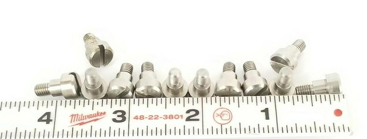 LOT OF 11 NEW GENERIC H19945 S.S. SCREWS
