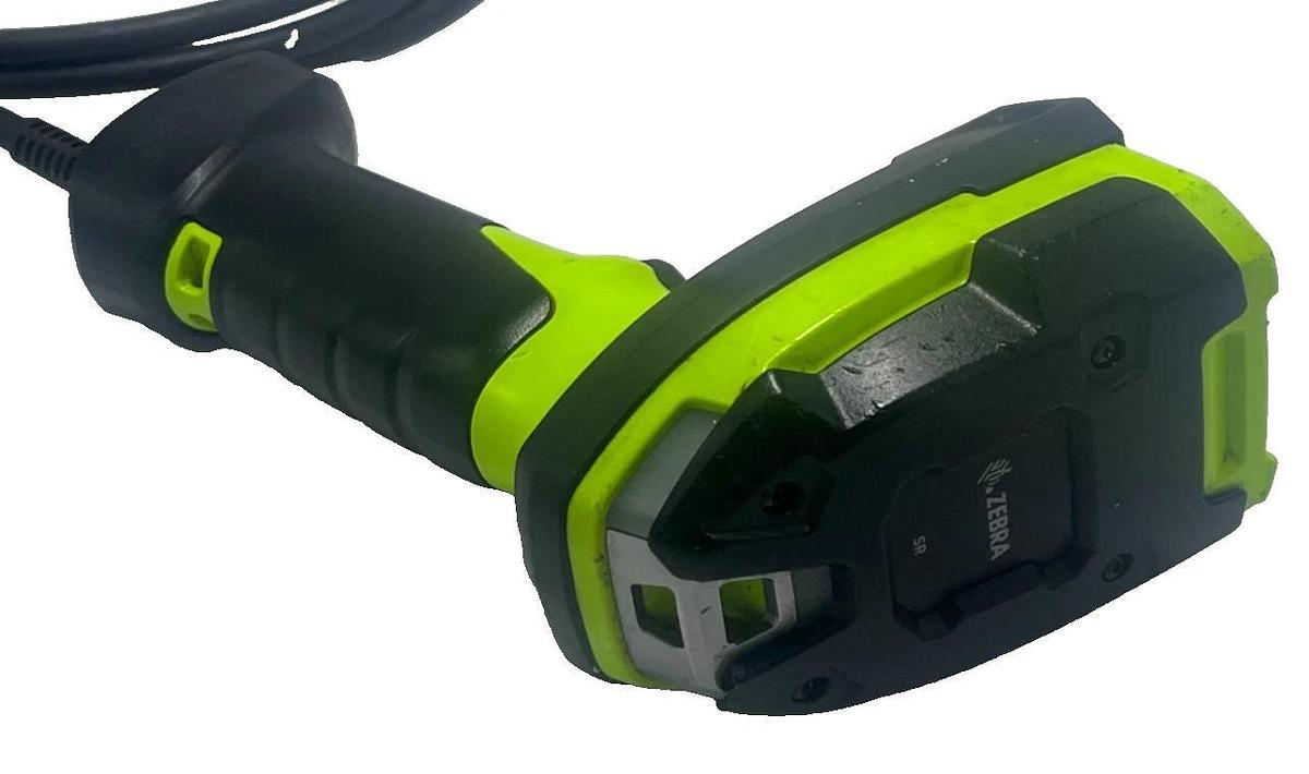Used ZEBRA DS3608 Ultra-rugged Barcode Scanner 1D/2D  W/ USB Cable CBA-U42-S07PAR