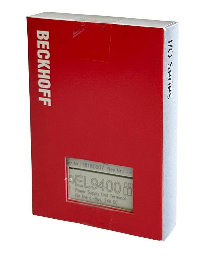 NEW BECKHOFF EL9400 I/O SERIES POWER SUPPLY UNIT TERMINAL FOR E-BUS 24VDC OEM