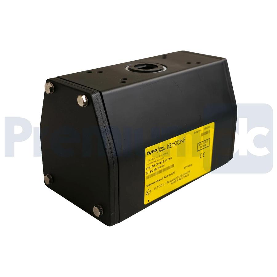 Used Keystone Tyco F79U 006 Double Acting Pneumatic Actuator 221-952-006-79U-000 NSNP
