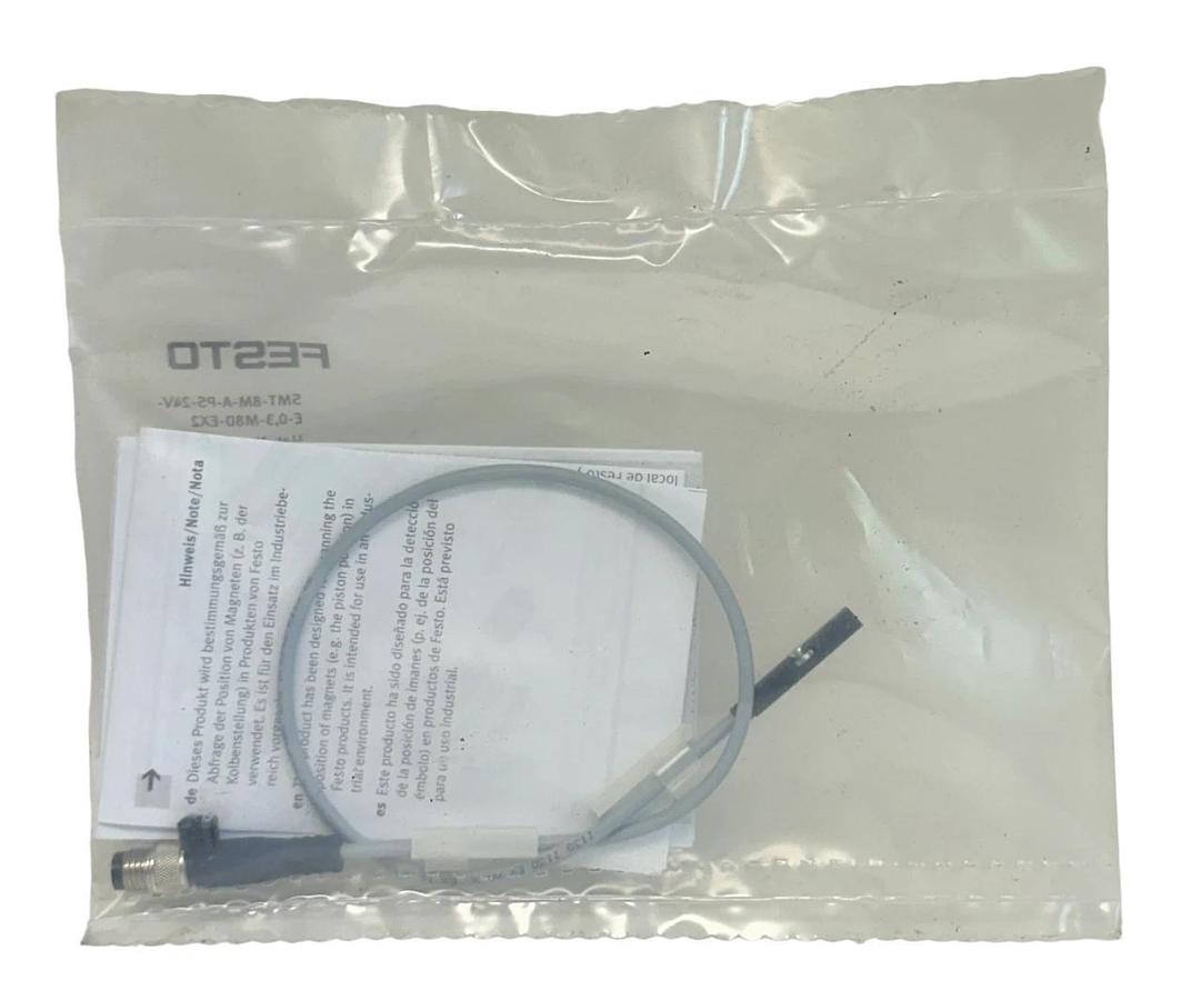 Used NEW FESTO SMT-8M-A-PS-24V-E-0,3-M8D-EX2 / 574342 PROXIMITY SENSOR 24V OEM NSFS