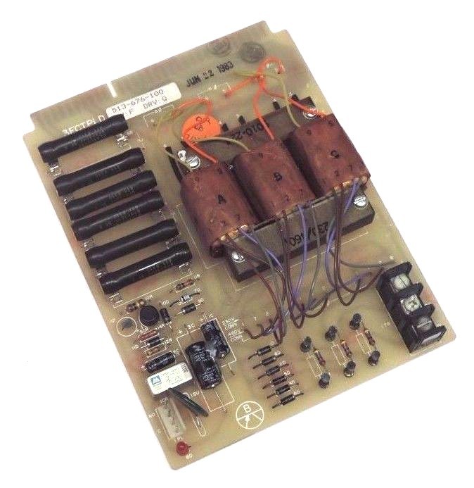 Used BURTON 513-676-100 CIRCUIT BOARD 3FCTPLD BRV F DRV G ECI-B-6
