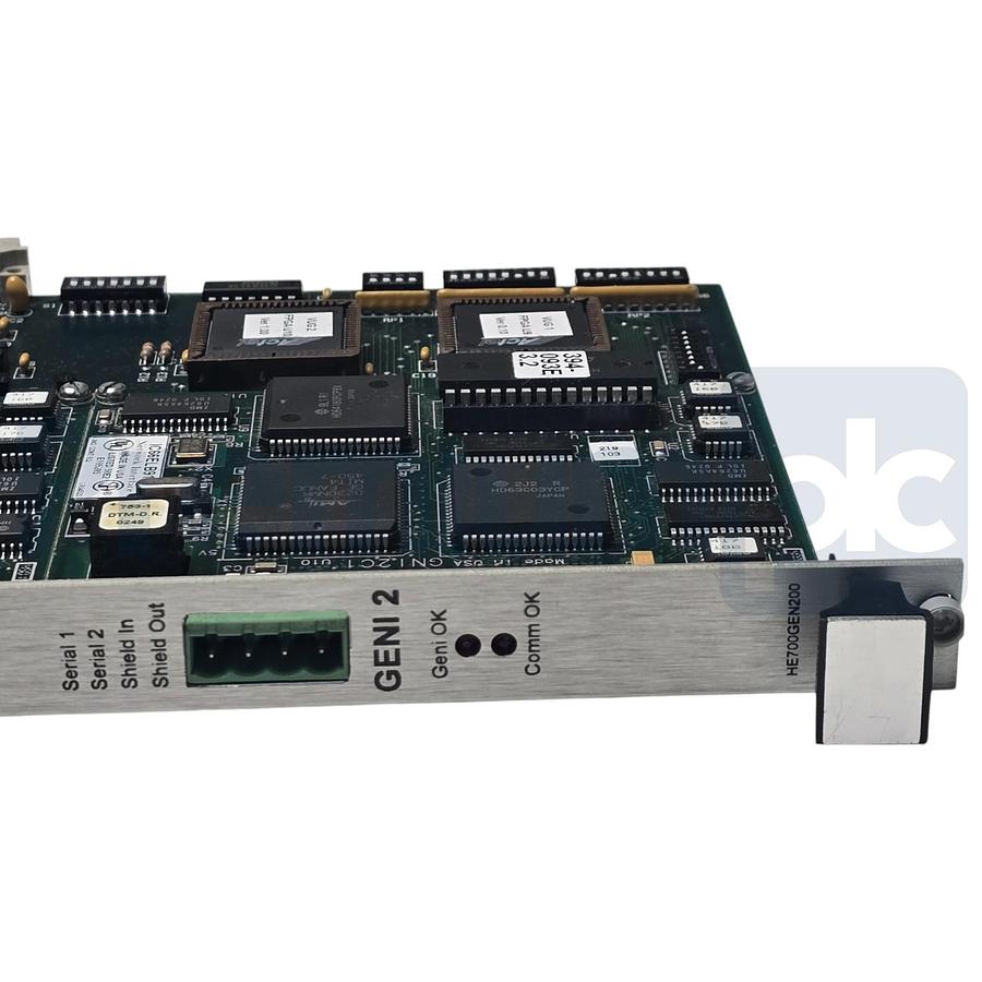 Used GE Fanuc Horner HE700GEN200 uGENI VME Dual Channel Genius Interface Module NSNP