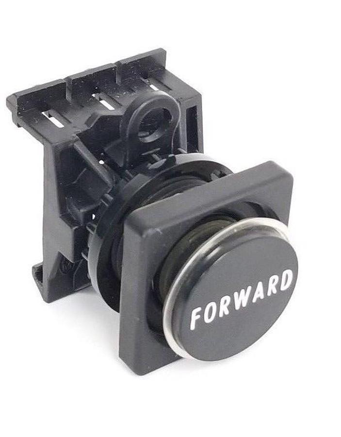Used GENERIC BLACK "FORWARD" PUSHBUTTON SWITCH